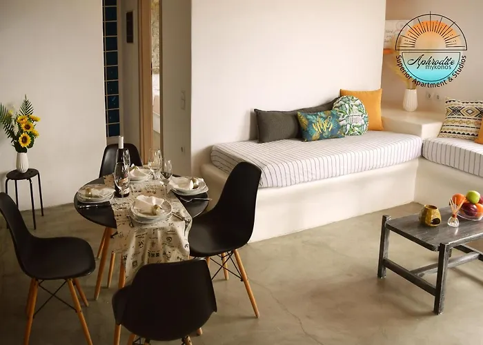 Mykonos Aphrodite Superior Apartment & Studios With Amazing Sea View